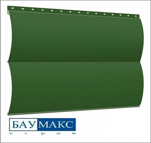 Сайдинг металлический БРЕВНО Зеленый RAL 6002 Полиэстер